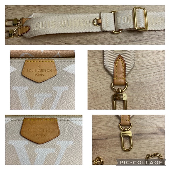 LOUIS VUITTON Monogram Giant By The Pool Multi Pochette Accessories - Picture 14 of 16